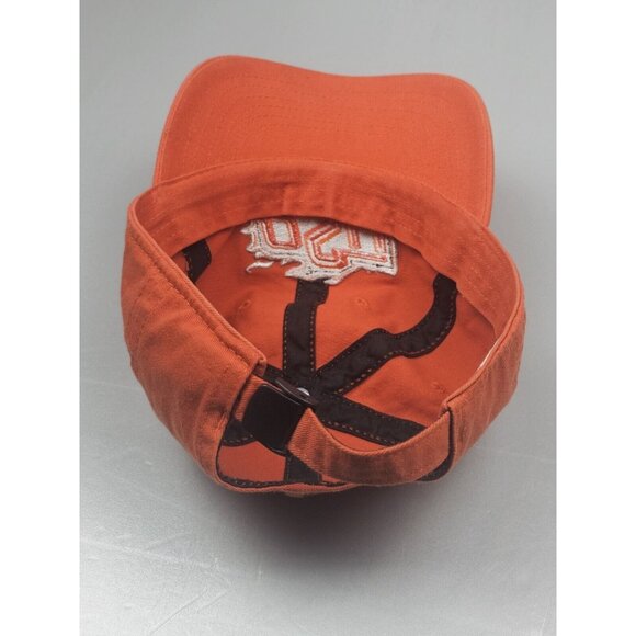 Oklahoma State OSUx Ping‎ Golf Logo Baseball Cap Adjustable Back Orange - Picture 6 of 6